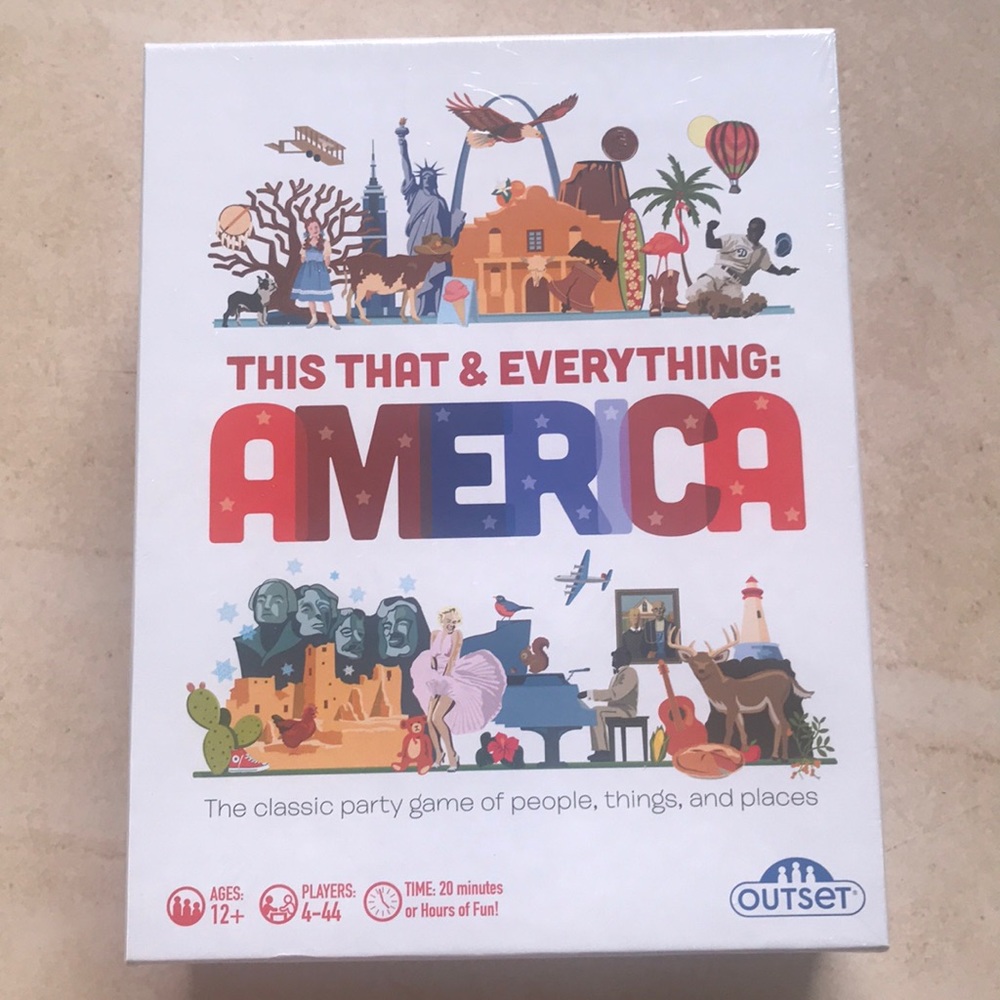 This that everything america party game fun